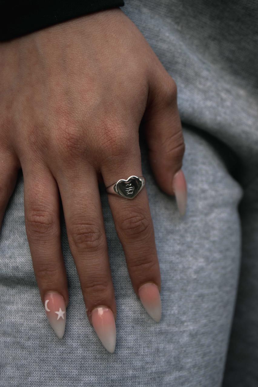 Anillo de Corazón Personalizado